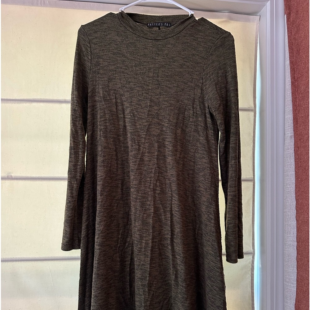 Green dress cotton